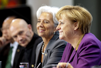 Yong Kim + Lamy + Lagarde + Merkel