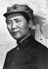 Portraet von dem jungen Mao Tse-tung