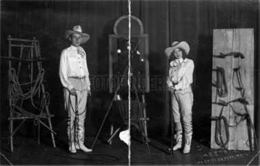 Cowboy und Cowgirl