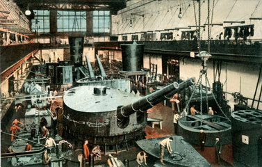 Ruestungsproduktion bei Krupp  um 1913