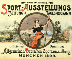 Sportausstellung Muenchen  1899