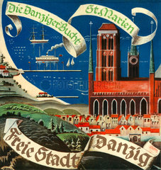 Reiseprospekt Danzig  1938