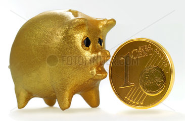 Symbol Sparschwein  Cent