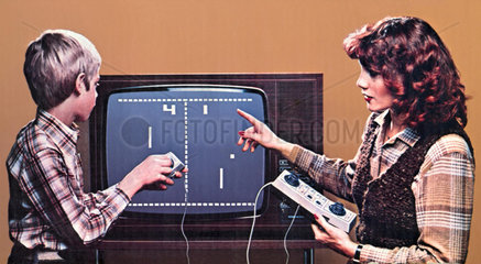 fruehes Telespiel  um 1976