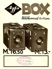 Agfa Box  Fotokamera  um 1930