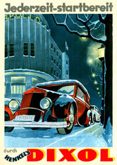 Kuehlwasserfrostschutz  Werbung  1937
