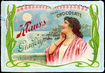 Schweizer Schokolade  um 1907