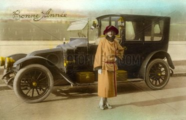 Autofahrerin 1924