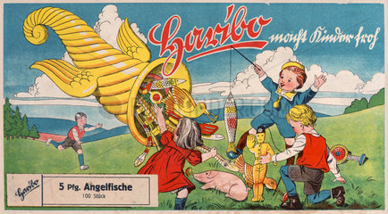 Haribo Angelfische  Werbeslogan  1935