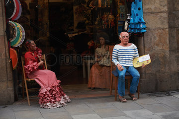 Barcelona (Spain) - Picasso in Souvenir Shop