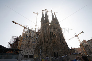Barcelona (Spain) - Sagrada Familia by Antoni Gaudi