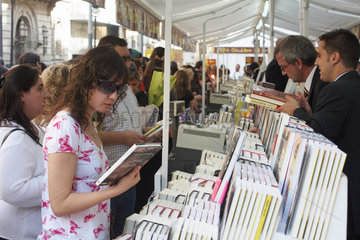 Barcelona (Spain) - UNESCO World Book Day (Sant Jordi Dia)