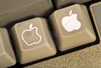 Apfel-Taste beim Apple III von 1980