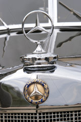 Mercedes Stern und Plakette