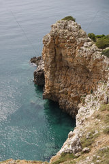 Steilkueste in Apulien