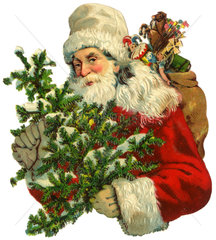 Weihnachtsmann  Nikolaus  1910