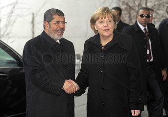 Mursi + Merkel