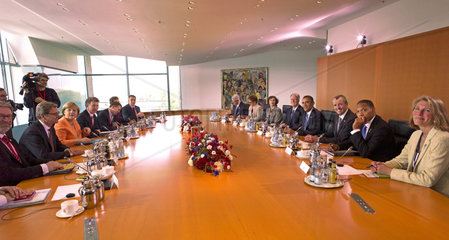 Westerwelle + Merkel + Obama + Murphy