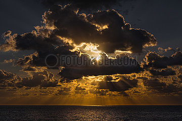 Sun and clouds - Lanzarote