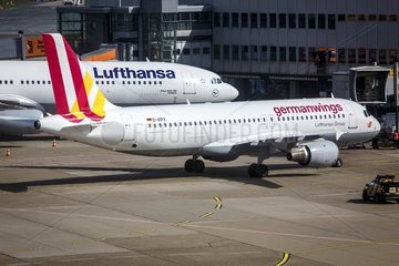 Archivfoto vom 30.03.2014 des am 24.03.2015 ueber Suedfrankreich verunglueckten Airbus A320-211