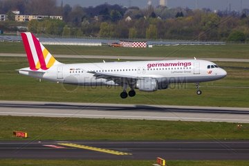 Archivfoto vom 30.03.2014 des am 24.03.2015 ueber Suedfrankreich verunglueckten Airbus A320-211