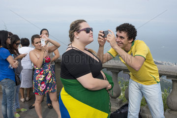 Fotosession auf dem Corcovado Rio de Janeiro