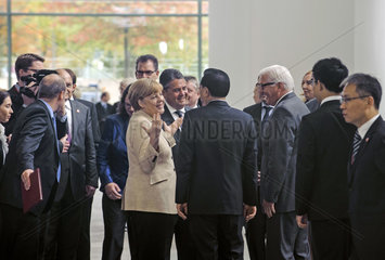Merkel + Gabriel + Li Keqiang + Steinmeier