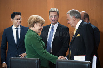 Roesler + Merkel + Westerwelle + Neumann