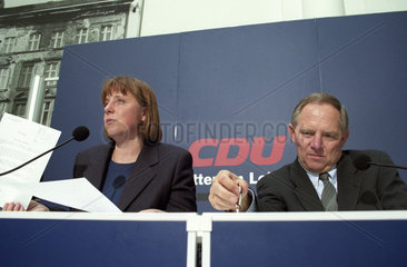 Merkel + Schaeuble