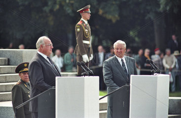 Kohl + Jelzin