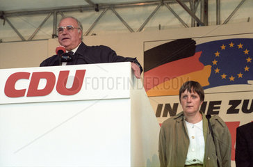 Kohl + Merkel