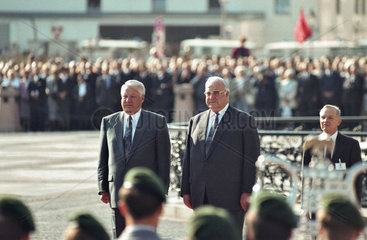 Jelzin + Kohl
