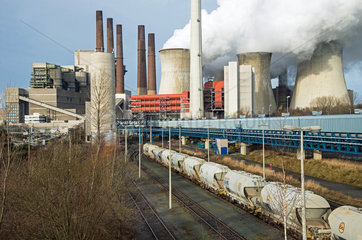 RWE-Kraftwerk bei Bergheim