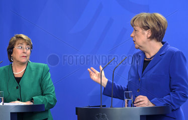 Bachelet + Merkel