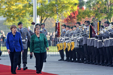 Merkel + Bachelet