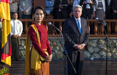 Aung San Suu Kyi + Gauck