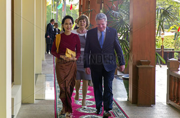 Aung San Suu Kyi + Schadt + Gauck