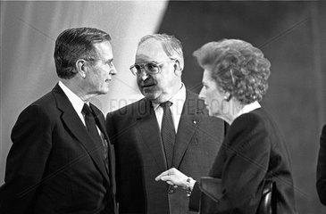 Bush + Kohl + Thatcher