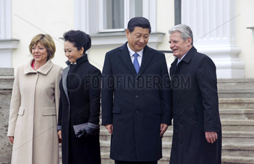 Schadt + Peng Liyuan + Xi Jinping + Gauck