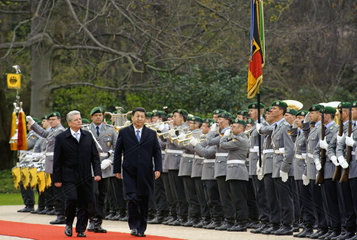 Gauck + Xi Jinping