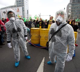 Anti Atomkraft Demo Berlin