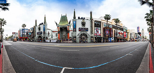 United States  California  Los Angeles  Hollywood Boulevard. Chinese theater
