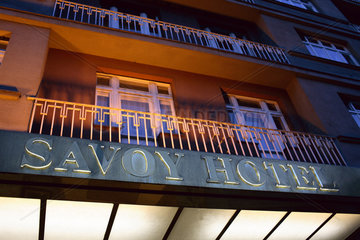 Berlin  das Hotel Savoy in der Fasanenstrasse