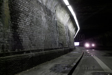 Duisburg  Deutschland  der Matena-Tunnel unter dem Thyssen-Gelaende