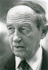 Hans Filbinger  CDU  Portraet  1985