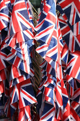 London  Grossbritannien  Nationalfahnen von Grossbritannien