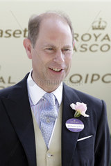 Royal Ascot  Portrait of HRH Prince Edward  Earl of Wessex