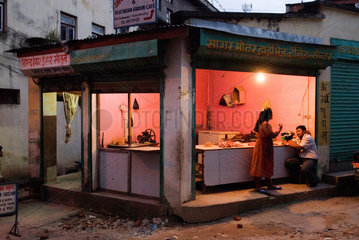 Fleischer in Kathmandu (Nepal)