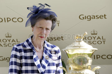 Royal Ascot  Portrait of HRH Princess Anne