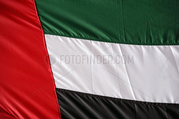 Hoppegarten  Deutschland  Nationalflagge der Vereinigten Arabischen Emirate